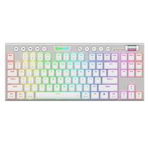 Teclado Gamer Redragon Horus Pro TKL K621W-RGB Switch Red Sem Fio - Branco