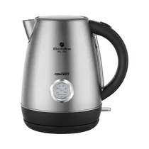 Jarra Eléctrica Electrobras Concept EBJE-05 1.7L 1200W 110V Plata - Negro