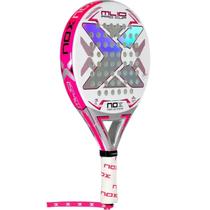 Nox Paleta de Padel ML10 Pro Cup Silver Alutex Fibra de Vidrio Blanco Rosa