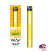 Vape Pod Descartavel Breeze Plus Edition 800 Puffs 3.5ML / 5% Nic / 650MAH - Pineapple Lemon