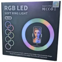 Ring LED Smart Vision 15" MJ38 RGB com Tripé