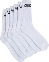 Meias Vans Classic Crew VN000KHPWHT - Masculina (6 Pares)