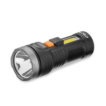 Lanterna LED Multilaser ES443 Astrio Lat Recarregavel/3W/100 Lumenes - Preto