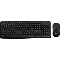 Teclado e Mouse FTX FTXGK300 Portugues/Wireless/Preto