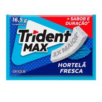 Chicletes Trident Brasileiro Max Hortela 16.5G