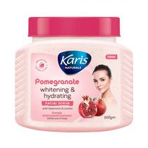 Esfoliante Facial e Corporal Karis Naturals Pomegranate Brightening Hydrating 600G