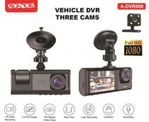 Camera p/ Carro Sate A-DVR006 FHD 2 Cameras Preto