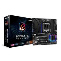 Placa Mãe AM5 Asrock B650M PG Riptide Wifi/DDR5/HDMI/DP