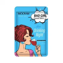 Mascara Facial de Folha Mooyam Bad Girl Good Skin Drinking Night 25ML