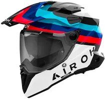 Capacete para Moto Airoh Commander 2 Doom - Tamanho M (57-58) - Black Gloss