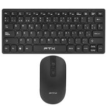 Teclado-Mouse Wireless FTX GK03 Negro Espanol