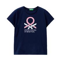 Camiseta Infantil Benetton 3I1XC10H8 252