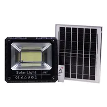 Refletor LED Solar Light 19142 / 300W / com Painel Solar e Controle Remoto