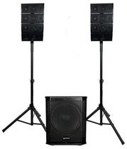 LRX 448 Line Array Portatil com Subwoofer 12 Gemini