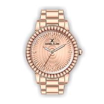 Relogio Analogico Feminino Daniel Klein Premium DK.1.12287-2 - Rosa Ouro