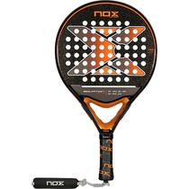 Paleta de Padel Nox Equation Advanced Pequliadvd com Forma Redonda - 360/375G