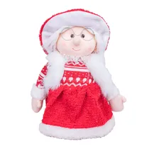 Boneca de Natal Decorativa Retrátil 45–60 CM
