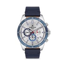 Relogio Analogico Masculino Daniel Klein Exclusive DK.1.12595-6 - Azul/Prata