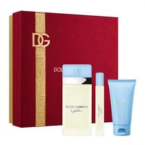 Dolce & Gabbana Perfume Kit Light Blue Fem 100ML+BC50ML+TS10ML s/C