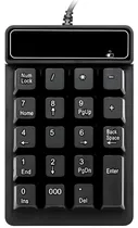 Teclado Numérico com Fio Satellite AK-187 - Preto