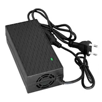 Fonte de Alimentação para Moto Eletrica/ e-Bike JN-60-1500 para Bateria de Lithium / 2A / 100-240V ~ 50/ 60HZ - Preto