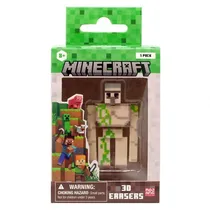 Boneco Minecraft 3D Eraser Iron Golem 42402