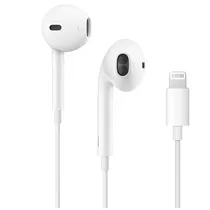 Fone de Ouvido Apple Earpods MWTY3AM/A com Conector Lightning - White