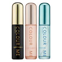 Kit 3 Perfumes Colour Me - Eau de Parfum - 50ML - Feminino