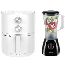 Kit Freifora Molimix Totos MAF-34 - Branco 3.5L + Liquidificador Mbarete ML-850-B 850 W 220V - Preto