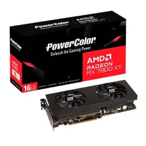 Placa de Vídeo RX7800XT 16GB Power Color RX7800XT 16G-P GDDR6
