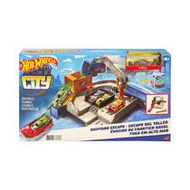 Pista de Juego Mattel Hot Wheels City Shipyard Escape GGF90