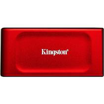 SSD Externo Kingston XS1000 USB-C 3.2 Gen 2 1TB Vermelho  SXS1000R/1000G