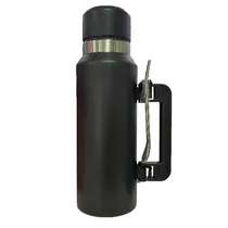 Garrafa Inova BOT-0023 1L+140ML c/Bombilla Black