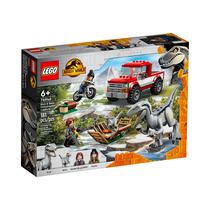 Juguete de Construccion Lego Jurassic World Dominion Blue & Beta Velociraptor Capture 76946 181 Piezas