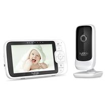 Baba Eletronica Hubble Connected Nursery View Premium Tela 5" Wifi 2.4GHZ 2V - Branco