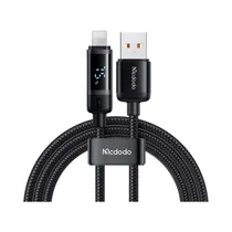Cable Mcdodo CA-5000 USB-A A Lightnig 1.2M Negro