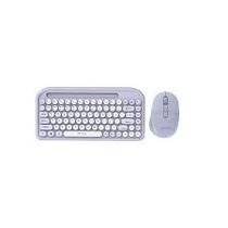 Teclado e Mouse FTX FTXGK01/Wireless/Portugues/Pop Lila