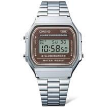 Relogio Unisex Casio A168WA-5AYDF Vintage  Prata