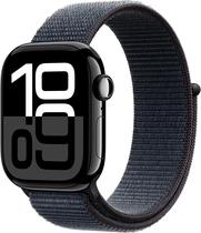 Apple Watch S10 (GPS) Caixa Aluminio Jet Black 42MM Pulseira Sport Loop Ink MWWG3LW