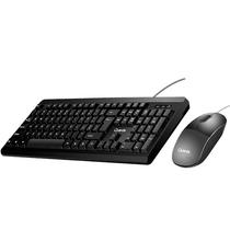 Kit Teclado + Mouse Quanta QTKTM30 / Espanhol - Preto