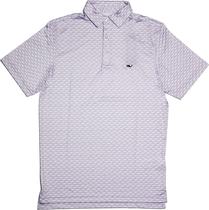 Outlet Camiseta Polo Vineyard Vines 1G012827 Masculina - Roxo Claro