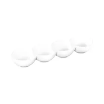Recipiente para Aperitivo Wlmax WL-992602/A 30 CM Blanco
