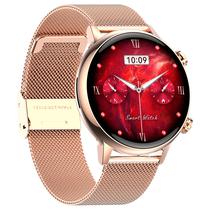 Smartwatch G-Tide Romance - Bluetooth - A Prova D'Agua - Dourado