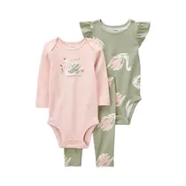 Conjunto Infantil Carter's 1P596610 Niña 3PZS