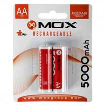 Pilha Recarregavel Mox AA 5000MAH c/2