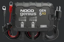 Carregador de Bateria Noco Genius GEN5X2 12V Bivolt 2-Bancos de 10A Ampères