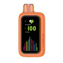 Vap Pod Descartável Flvrcrush Dual Mesh 16000 Puffs - Crush Orange