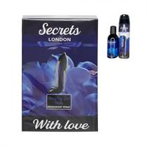 Kit Perfume Secrets London Naughty Girl Style Edp 100ML + Deo Spray 150ML