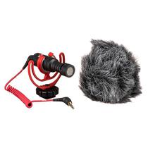 Mic. Rode Videomicro Ultracompact Camera-Mount Shotgun