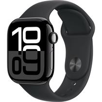 Apple Watch Series 10 42 MM/M/L MWWF3LW A2997 GPS - Jet Black Aluminum/Black Sport